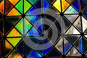 Holographic triangular background