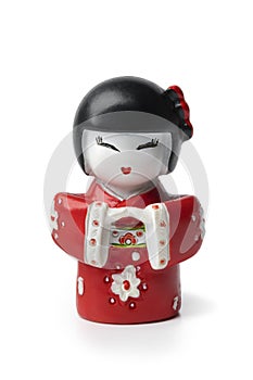 Modern Japanese kokeshi doll