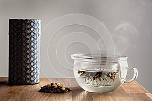 Modern japanese tea making set