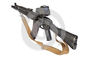 modern kalashnikov assault rifle