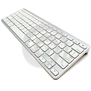 Keyboard isolated on white background photo