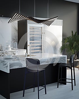 Modern kitchen