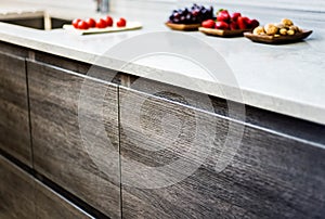 Modern kitchen base cabinets photo