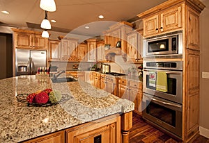 Modern Kitchen with Center Island