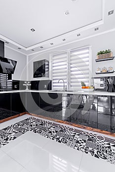 Modern kitchen countertop