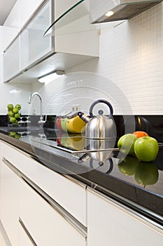Modern kitchen detail