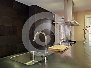 Modern kitchen detail photo