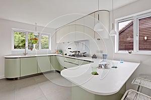 Modern kitchen interior