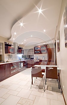 Modern kitchen interior