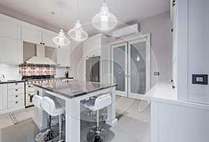 Modern kitchen interior