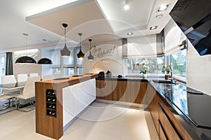 Modern kitchen interior design