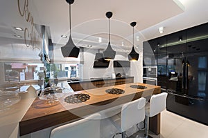 Modern kitchen interior design