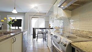 Modern Kitchen interior. North America House.