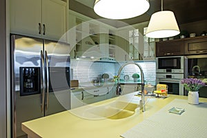 Modern kitchen interior