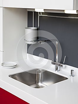 Modern kitchen sink