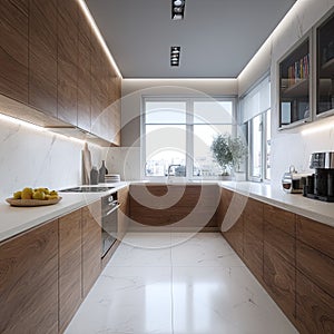 Modern AI-Generated Kitchen Design