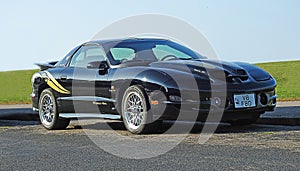 Modern knight rider pontiac trans am car