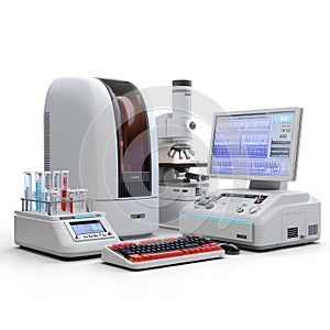 Modern Laboratory Equipment Featuring Advanced Scientific Instruments for Research and Analysis