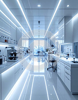 Modern Laboratory Interior