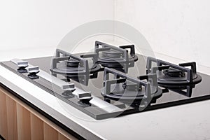 Modern large gas stove