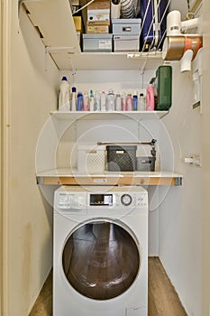 Modern Laundry Room Interior photo