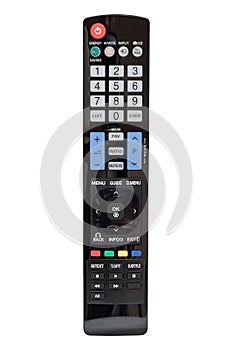 Modern LCD TV remote control