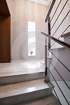 Modern and light staircase