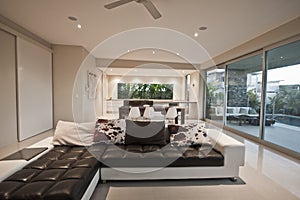 Modern living area