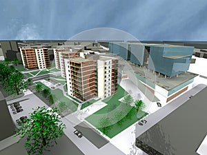 Modern living houses