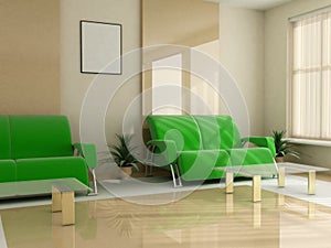 Modern living room photo