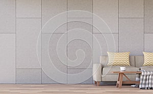 Modern living room interior 3d rendering image