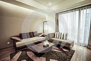 Modern living room interior