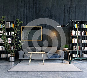 modern living room interior design.