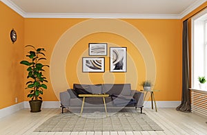 modern living room interior design.