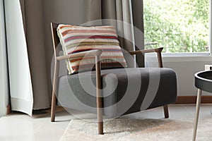 Modern livingroom with sofa