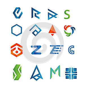 Modern logo collection