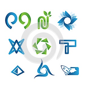 Modern logo collection