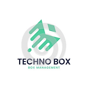 The modern logo depicts a bolted box