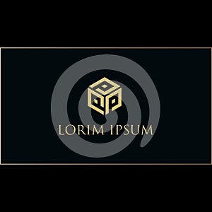 CREATIVE LETTER P LOGO DESIGN