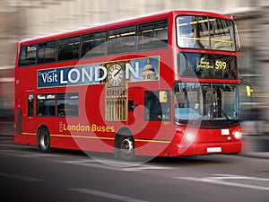 Modern London Bus photo