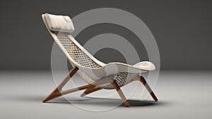 Modern Lounge Chair Design: Realistic And Hyper-detailed Renderings By Yoshitaka Amano
