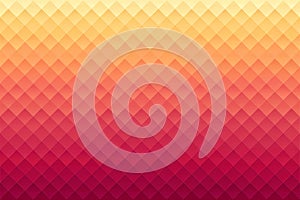 Abstract geometric background featuring a hexagonal mosaic and smooth vibrant gradient.