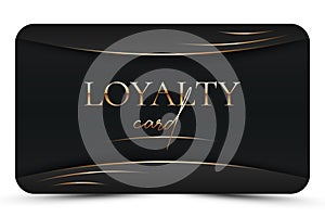 Modern loyalty card