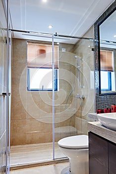 Modern luxury bathroom