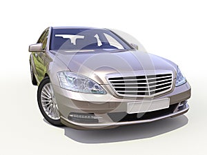 Modern luxury executive car