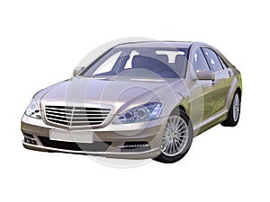 Modern luxury executive car