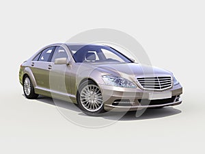 Modern luxury executive car