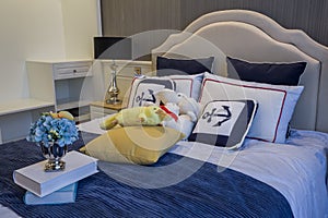 Modern luxury interior home design bedroom villa