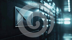 Modern Mailbox in an Office