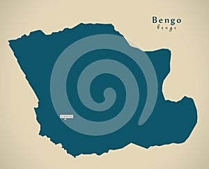 Modern Map - Bengo AO